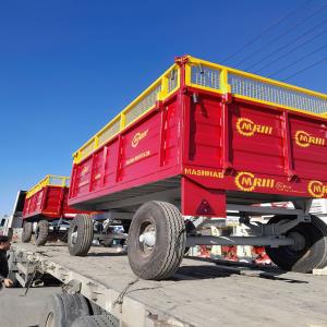 تریلی  6 تن دو محور کمپرسی چهارچرخ با دیواره بلند توری دار MRM-H-SH-B-825